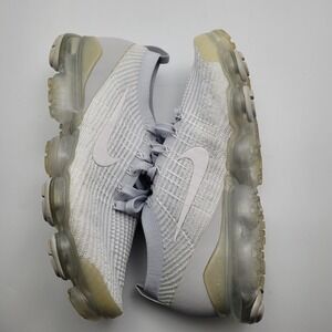 NIKE AIR VAPORMAX Mens 11 FLYKNIT 3 PURE PLATINUM GREY AJ6900-102